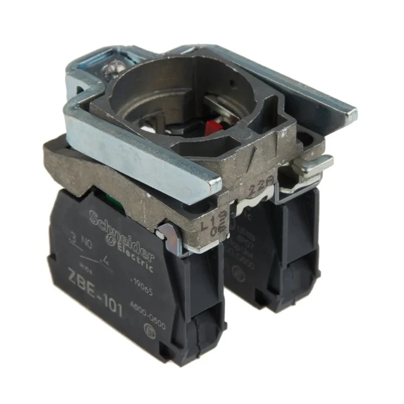 Schneider Electric Harmony XB4 Series Key Release Emergency Stop Push Button Panel Mount 22 mm Cutout 1 NO/1 NC XB4BS9445EX