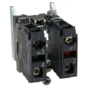 Schneider Electric Harmony XB4 Series Key Release Emergency Stop Push Button Panel Mount 22 mm Cutout 1 NO/1 NC XB4BS9445EX