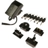 RS PRO Battery Pack Charger For 12V, 4.8V NiMH NiCd 800mA, 13.6W with Japan IEC AUS Euro US UK Plug 793-4329