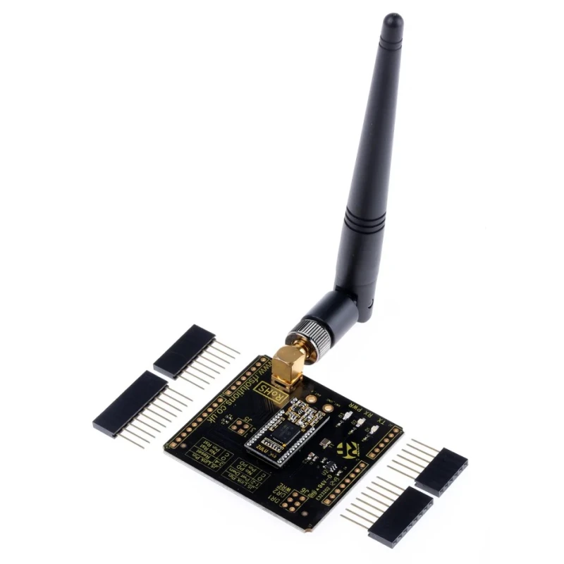 RF Solutions ZULU Radio Modem Shield for Arduino Compatible Boards Wireless Communication 868MHz ISM Band ZULU-M-ARDUINO