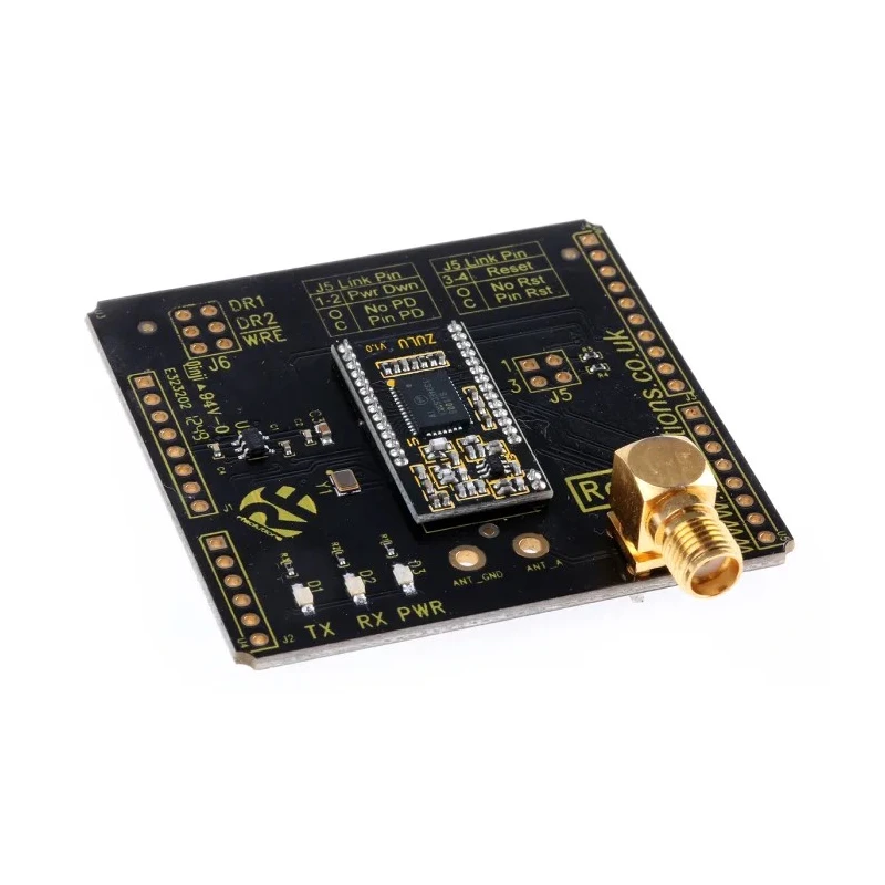 RF Solutions ZULU Radio Modem Shield for Arduino Compatible Boards Wireless Communication 868MHz ISM Band ZULU-M-ARDUINO