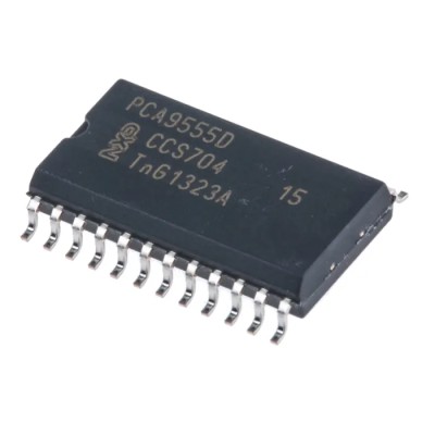 NXP 16-Channel I/O Expander SOIC 24, Surface Mount, 400kHz Clock Frequency PCA9555D,118