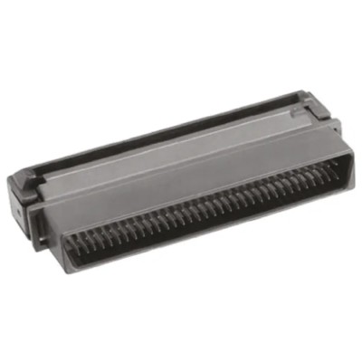TE Connectivity 0.05 Series 50 Way Male Straight Cable SCSI Connector 1.27 mm Pitch IDC 5390377-5