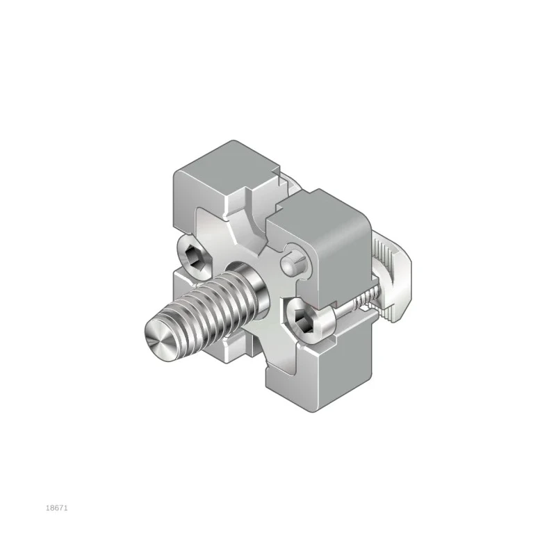 Bosch Rexroth Connecting Component T-Connector M6 Thread Strut Profile 40 mm Groove Size 10 mm 3842532195
