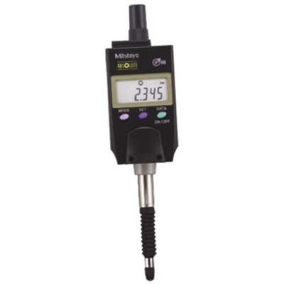 Mitutoyo Metric Dial Indicator 12.7 mm Max. Measurement, 0.01 mm Resolution, 0.01 mm, 0.003 mm Accuracy 543-575