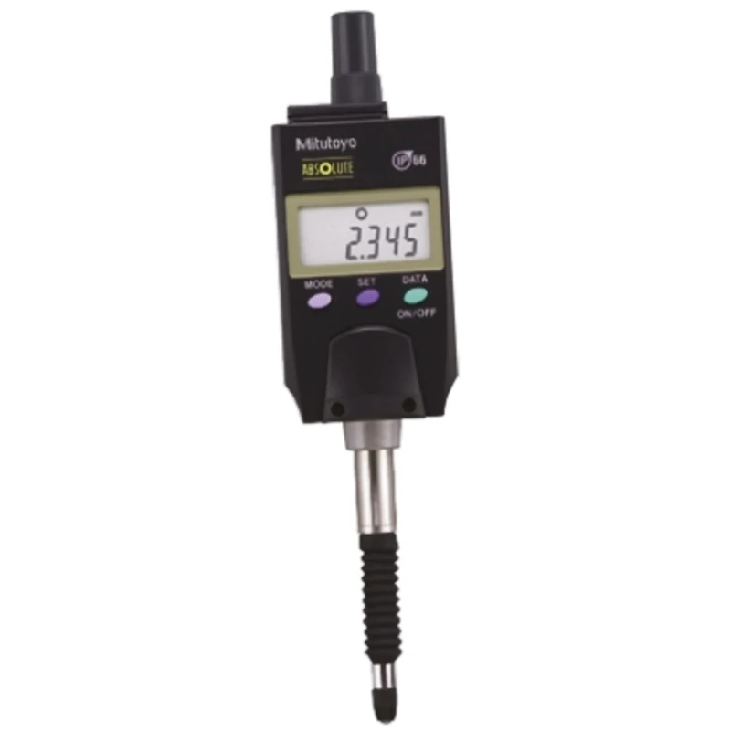 Mitutoyo Metric Dial Indicator 12.7 mm Max. Measurement, 0.01 mm Resolution, 0.01 mm, 0.003 mm Accuracy 543-575