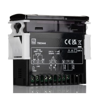 RS PRO Clamp Timer Relay 1-Contact 230V AC Multifunction NC SPST 1-Function Interval Mode 798-3444