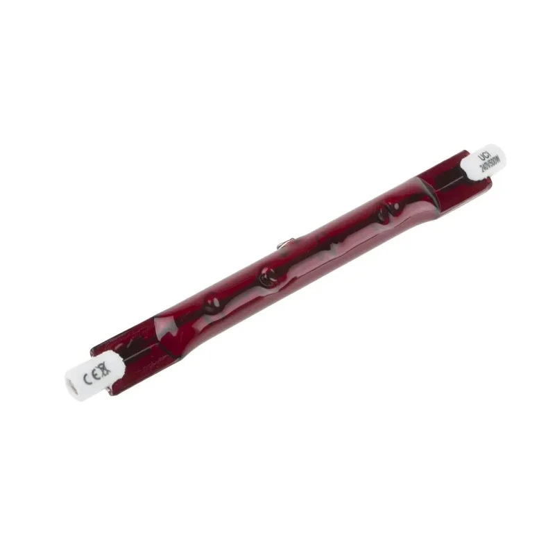 RS PRO Infrared (IR) Heat Lamp 500 W 230 V R7S Base 10 mm Diameter 118 mm Length 796-0126