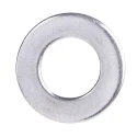 RS PRO Stainless Steel Plain Washers M8 DIN 125A, 16mm External Diameter, 1.6mm Thickness 797-6068