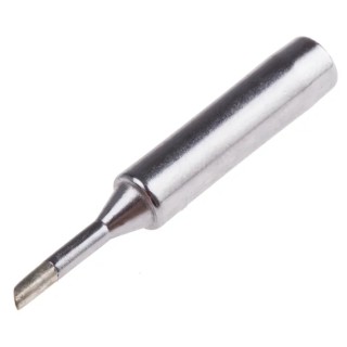 RS PRO 2 mm Conical Bevel 17 mm Soldering Iron Tip for use with AT60D AT80D 45° Angle 799-8989