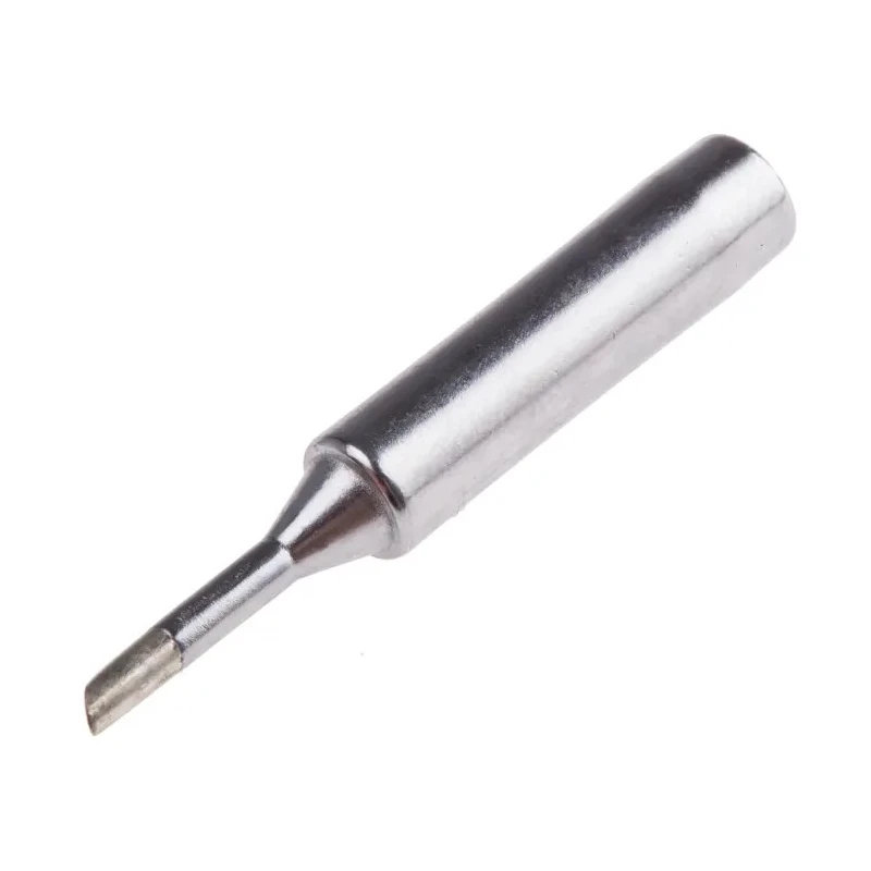 RS PRO 2 mm Conical Bevel 17 mm Soldering Iron Tip for use with AT60D AT80D 45° Angle 799-8989