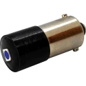 Oxley Blue Indicator Lamp Single Chip, BA9 Base, 10 mm Diameter ELED/BA9S/BE