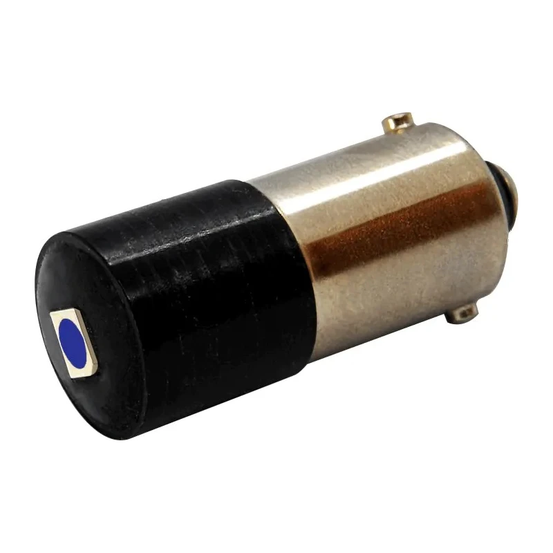 Oxley Blue Indicator Lamp Single Chip, BA9 Base, 10 mm Diameter ELED/BA9S/BE