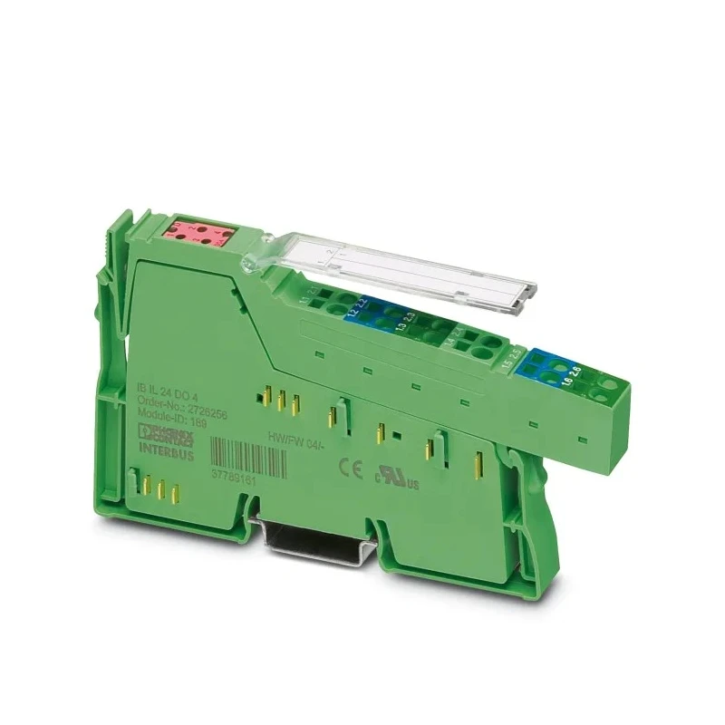 Phoenix Contact IB IL Series Terminal Block for Use with I/O Module Inline Station 24V DC 4 Outputs 12.2mm Width 2861276