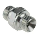 Parker Hydraulic Straight Threaded Adapter Male G Steel Zinc Plated 6HMK4S