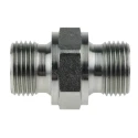 Parker Hydraulic Straight Threaded Adapter Male G Steel Zinc Plated 6HMK4S