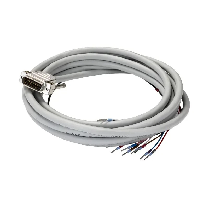 Phoenix Contact Male D-Sub 15-Pin to Male Free End Cable 4 m Polyvinyl Chloride 125V AC/DC 2926483