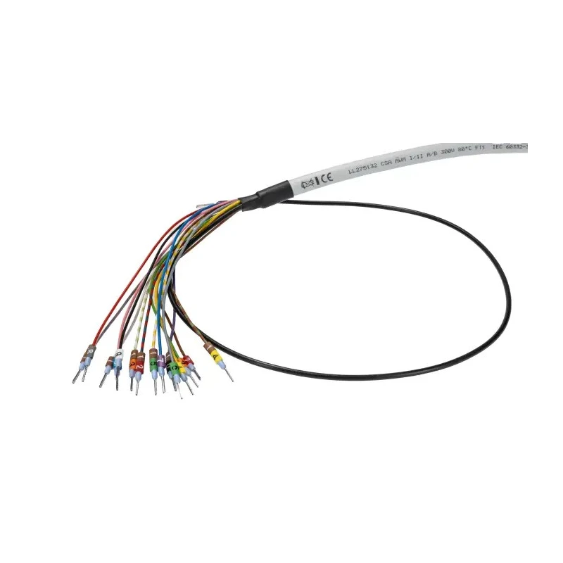 Phoenix Contact Male D-Sub 15-Pin to Male Free End Cable 4 m Polyvinyl Chloride 125V AC/DC 2926483