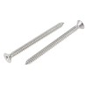RS PRO Plain Stainless Steel Countersunk Head Self-Tapping Screw 65 mm Thread Size 10 Grade A2 797-6175
