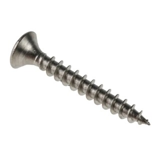 RS PRO Pozidriv Countersunk Stainless Steel Wood Screw, 4 mm Thread, 30 mm Length 797-6222