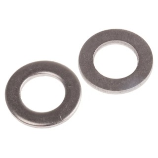 RS PRO Stainless Steel Plain Washers M16 DIN 125A 30mm Outer Diameter 17mm Inner Diameter 3mm Thickness 797-6361