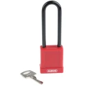 ABUS Steel and Aluminium Safety Padlock, Weatherproof, 6.5 mm Shackle Diameter, 38 mm Body Width 805-5493