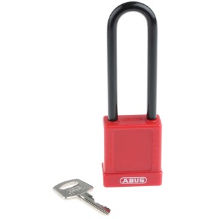 ABUS Steel and Aluminium Safety Padlock, Weatherproof, 6.5 mm Shackle Diameter, 38 mm Body Width 805-5493