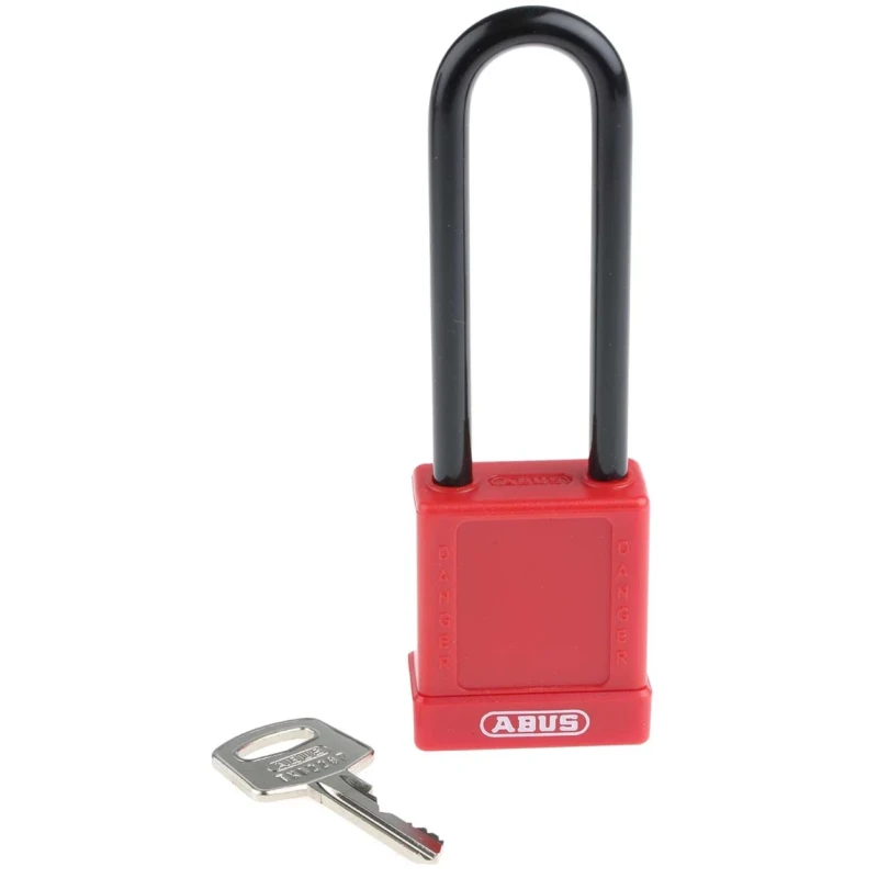 ABUS Steel and Aluminium Safety Padlock, Weatherproof, 6.5 mm Shackle Diameter, 38 mm Body Width 805-5493