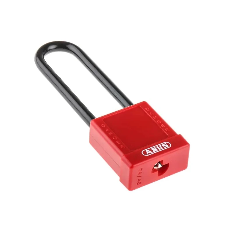 ABUS Steel and Aluminium Safety Padlock, Weatherproof, 6.5 mm Shackle Diameter, 38 mm Body Width 805-5493