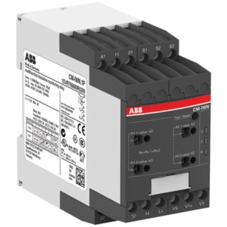 ABB Monitoring Relay 3 Phase 1 Phase DPDT DIN Rail Mount 240V AC DC 1SVR760660R0200 CM-IWN.1P