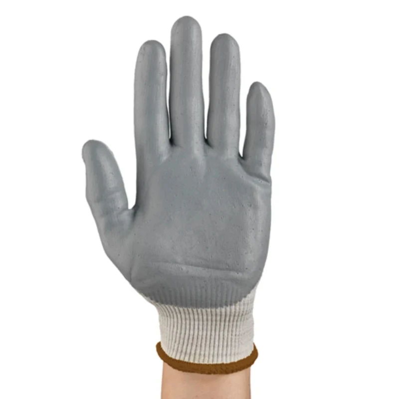 Ansell Nylon Anti-Static Gloves Size 10, Nitrile Foam Coating, Touchscreen Compatible 11100100