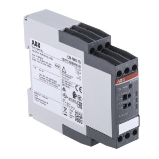 ABB Insulation Monitoring Relay 3 Phase 1 Phase SPDT Screw Terminals DIN Rail Mount 240 V AC/DC 1SVR730660R0100 CM-IWS.1S