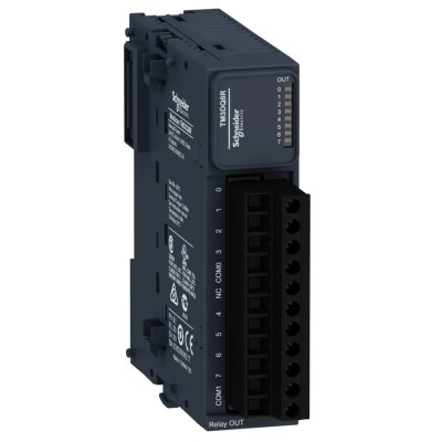 Schneider Electric PLC I/O Module Modicon TM Digital Output Module TM3DQ8R