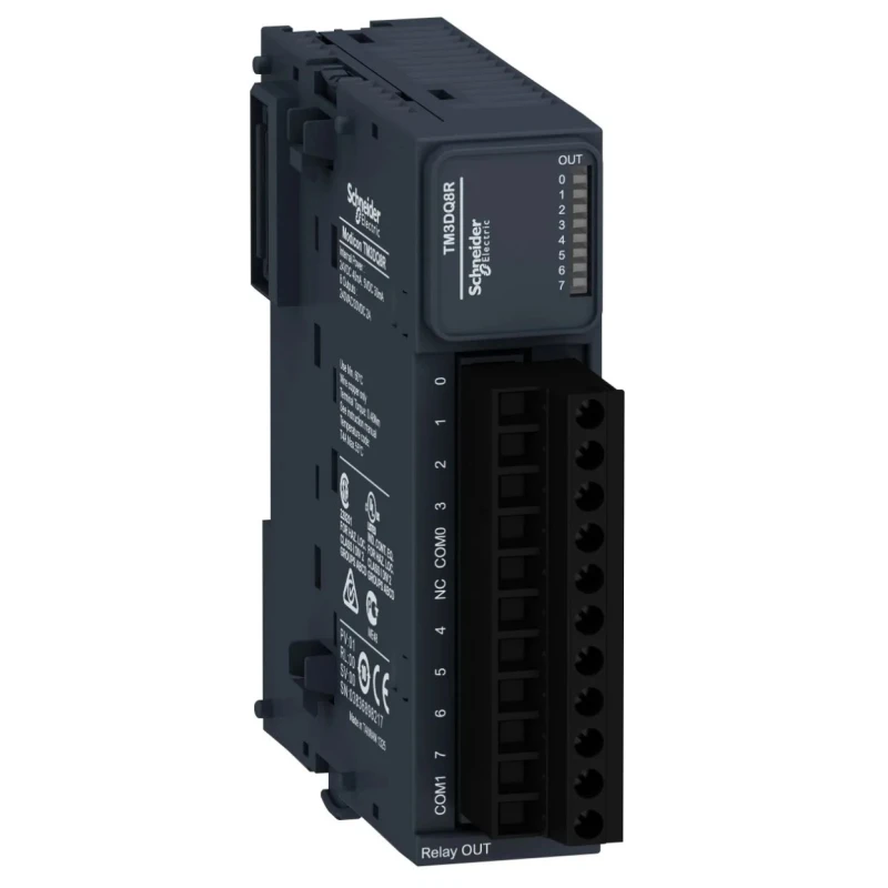 Schneider Electric PLC I/O Module Modicon TM Digital Output Module TM3DQ8R
