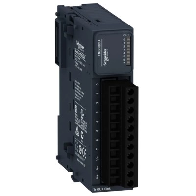 Schneider Electric PLC I/O Module Modicon TM Digital Output Module TM3DQ8U