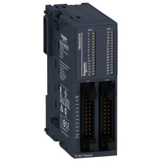Schneider Electric PLC I/O Module Modicon TM 24V Input/Output DIN Rail Mount TM3DQ32TK