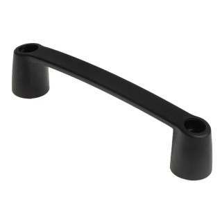 RS PRO Matt Black Plastic Concealed Fixings Drawer Handle 50 mm Height, 35 mm Width, 213 mm Length 267-0746