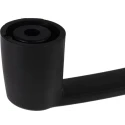 RS PRO Matt Black Plastic Concealed Fixings Drawer Handle 50 mm Height, 35 mm Width, 213 mm Length 267-0746