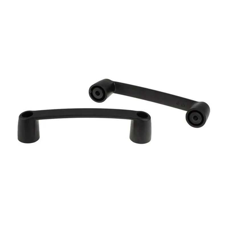 RS PRO Matt Black Plastic Concealed Fixings Drawer Handle 50 mm Height, 35 mm Width, 213 mm Length 267-0746