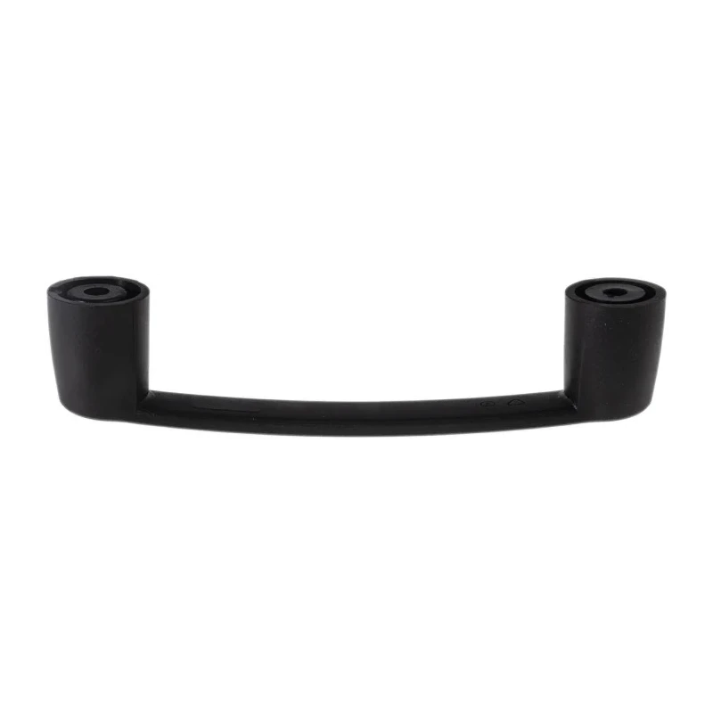 RS PRO Matt Black Plastic Concealed Fixings Drawer Handle 50 mm Height, 35 mm Width, 213 mm Length 267-0746