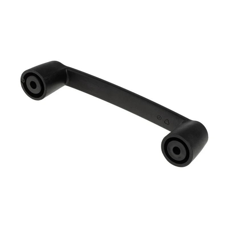 RS PRO Matt Black Plastic Concealed Fixings Drawer Handle 50 mm Height, 35 mm Width, 213 mm Length 267-0746
