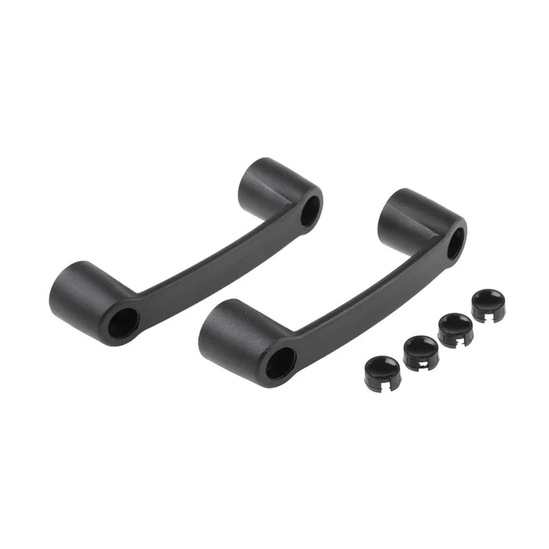 RS PRO Matt Black Plastic T Shape Handle 40 mm Height, 29 mm Width, 145 mm Length 267-0768
