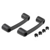RS PRO Matt Black Plastic T Shape Handle 40 mm Height, 29 mm Width, 145 mm Length 267-0768