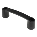 RS PRO Matt Black Plastic T Shape Handle 45mm Height, 31mm Width, 163mm Length 267-0774