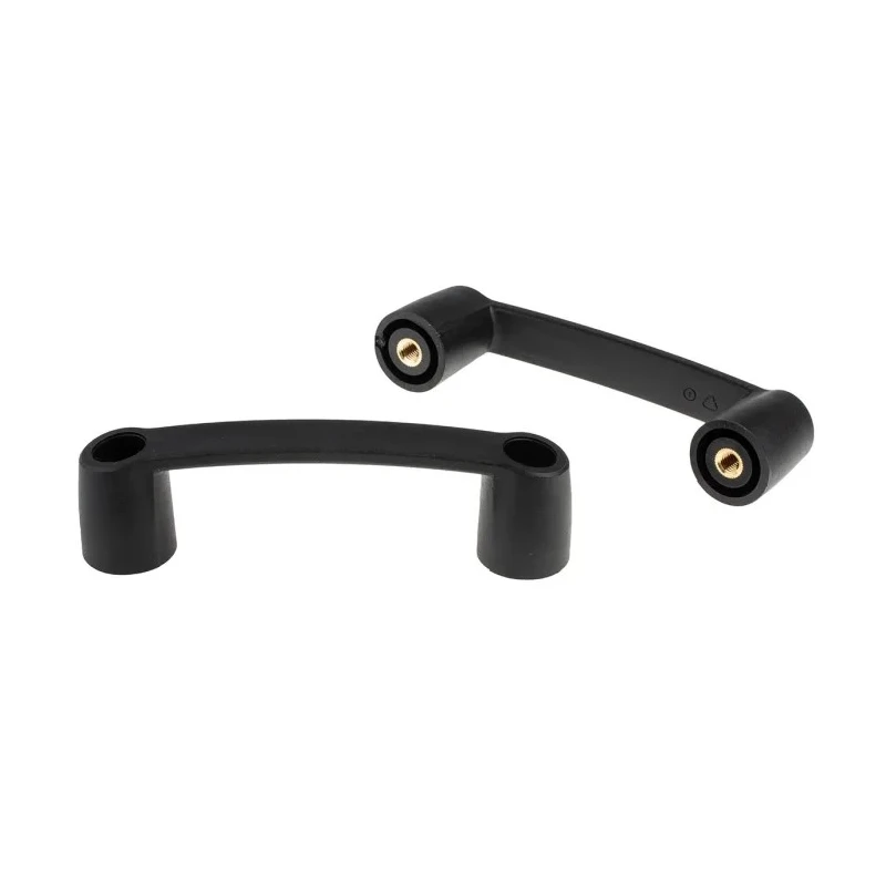 RS PRO Matt Black Plastic T Shape Handle 45mm Height, 31mm Width, 163mm Length 267-0774