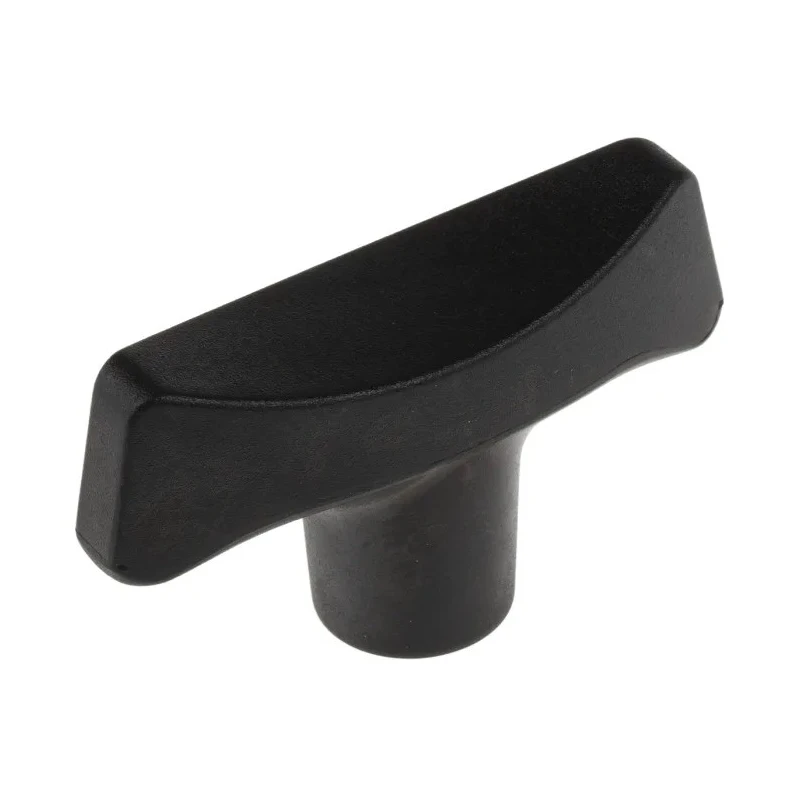 RS PRO Black Duroplast 2-Arm Clamping Knob with M8 Threaded Hole, 20 mm Diameter, Thread Length 12mm 267-0853