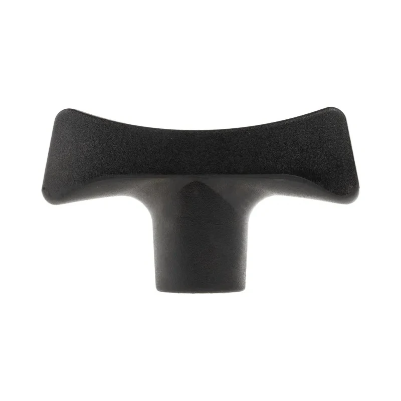 RS PRO Black Duroplast 2-Arm Clamping Knob with M8 Threaded Hole, 20 mm Diameter, Thread Length 12mm 267-0853