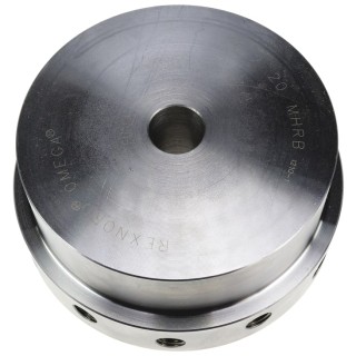 Rexnord 162 mm OD Taper Bore 97 mm Length Elastomer Interchange Hub Coupler OMEGA-E10-HUB-PB