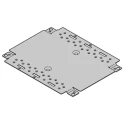 nVent SCHROFF Steel Aluminium Zinc Coated Enclosure Accessory 444mm W x 221mm L for Use with Interscale M Electronic 24822005