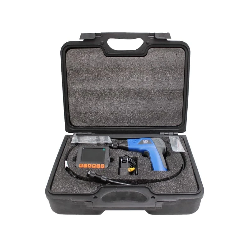 RS PRO Inspection Camera Kit with 9 mm Probe Diameter, 1 m Probe Length, 640x480 Pixel Resolution, LED Illumination 806-5875
